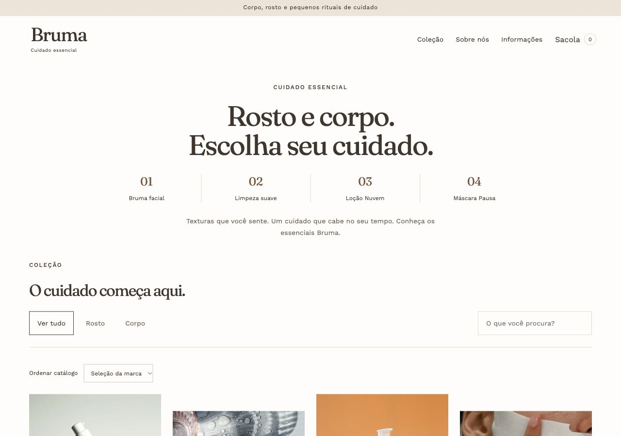 Cuidado essencial