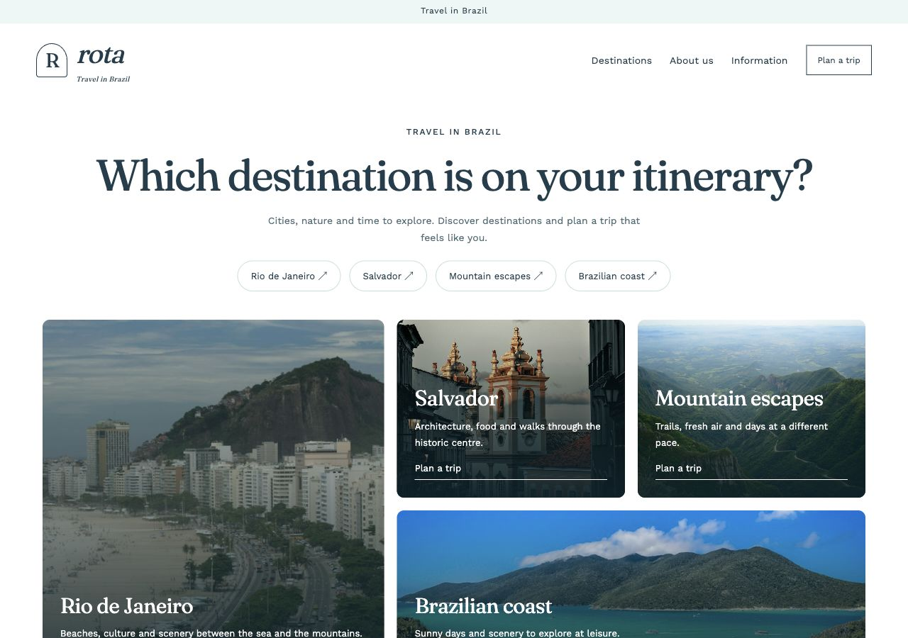 Travel in Brazil