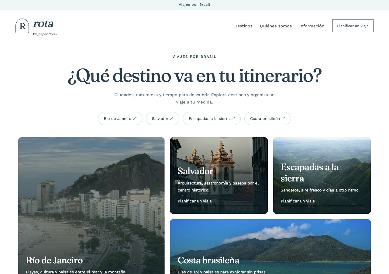 Viajes por Brasil