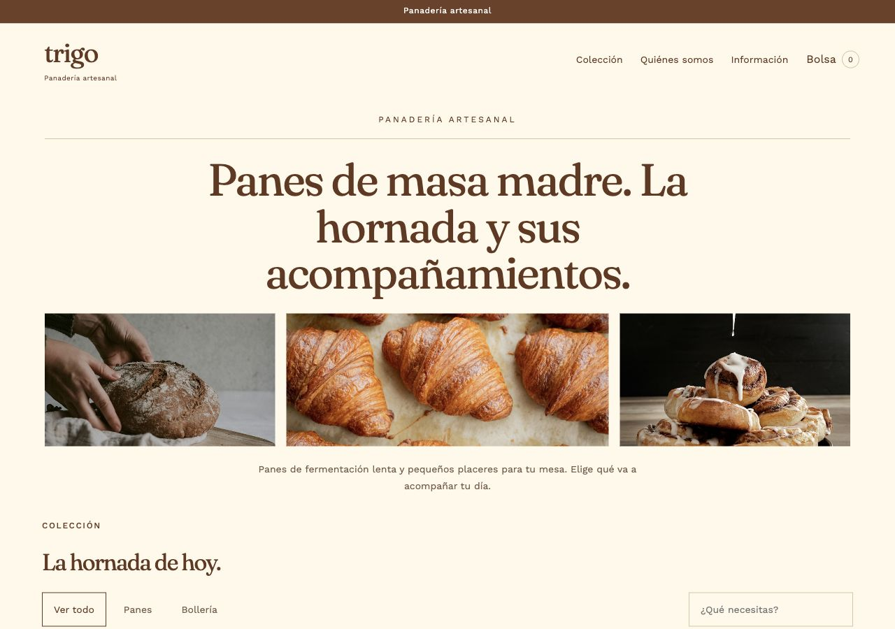 Panadería artesanal